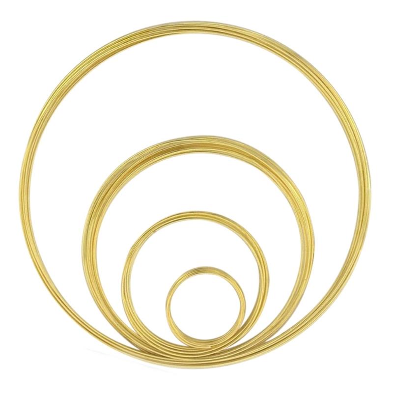 

Прочная проволока с эффектом памяти для браслетов, ожерелий и колец. Изысканный обруч из стальной проволоки с эффектом памяти для дней рождения и юбилеев. золотой