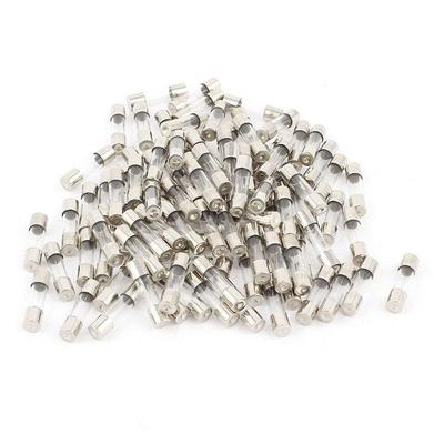 sourcingmap 50 Pcs 1A 250V Quick Coup Rapide Tube En Verre Fusibles 5mmx20mm F1AL250V