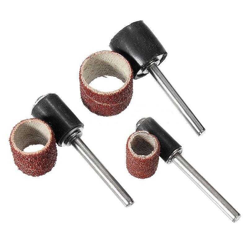 206pcs Rotary Tool Accessory Kit Sanding Bands Power Drill Multi Polishing Tool
