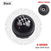 New 5 6 Speed Car Shift Knob Gear Knob For Fiat 500 Car Styling Auto Accessories