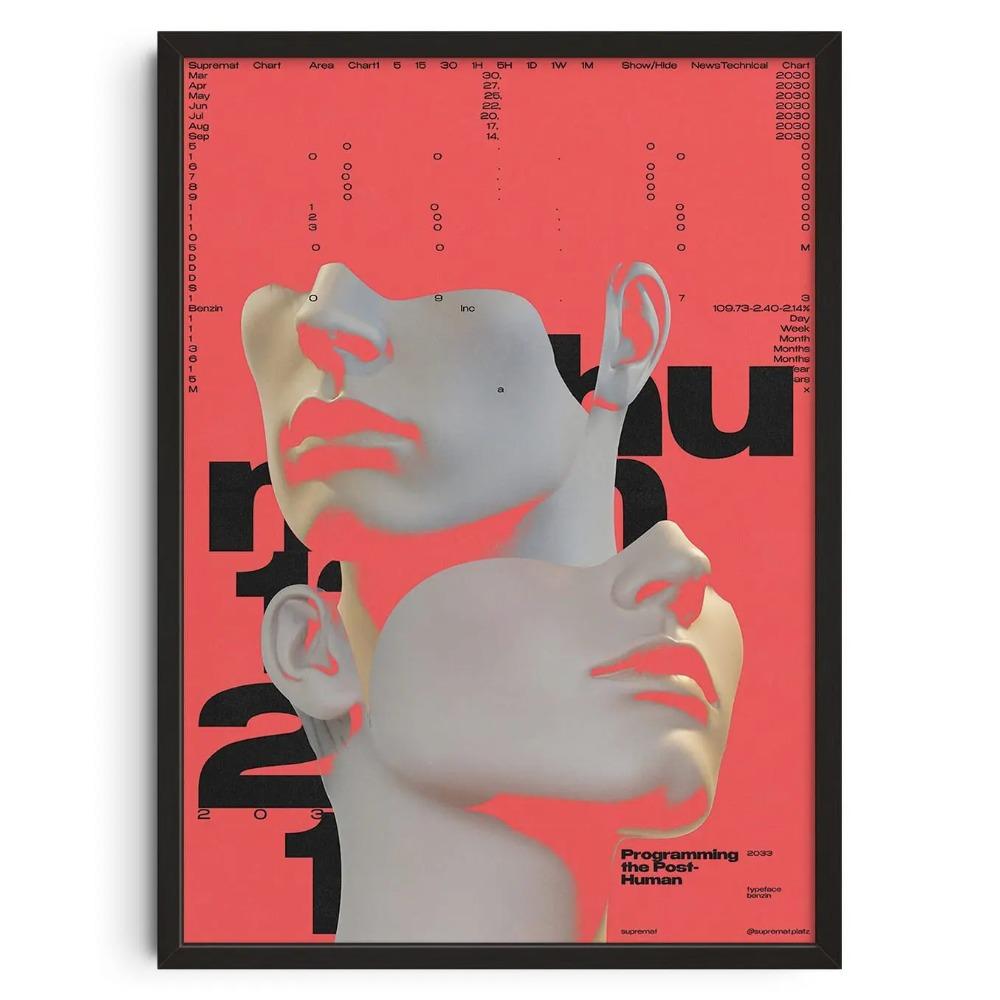 Retro Abstract Canvas Print Vintage Classic Posters Mid Century Wall Art Canvas Painting Living Room Bedroom Home Decoration