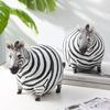 Zebrastaty Djurfigur Kreativitet Stil Nordisk hemtillbehör Heminredning Hemmahusfigurer Kontorsdekoration Present