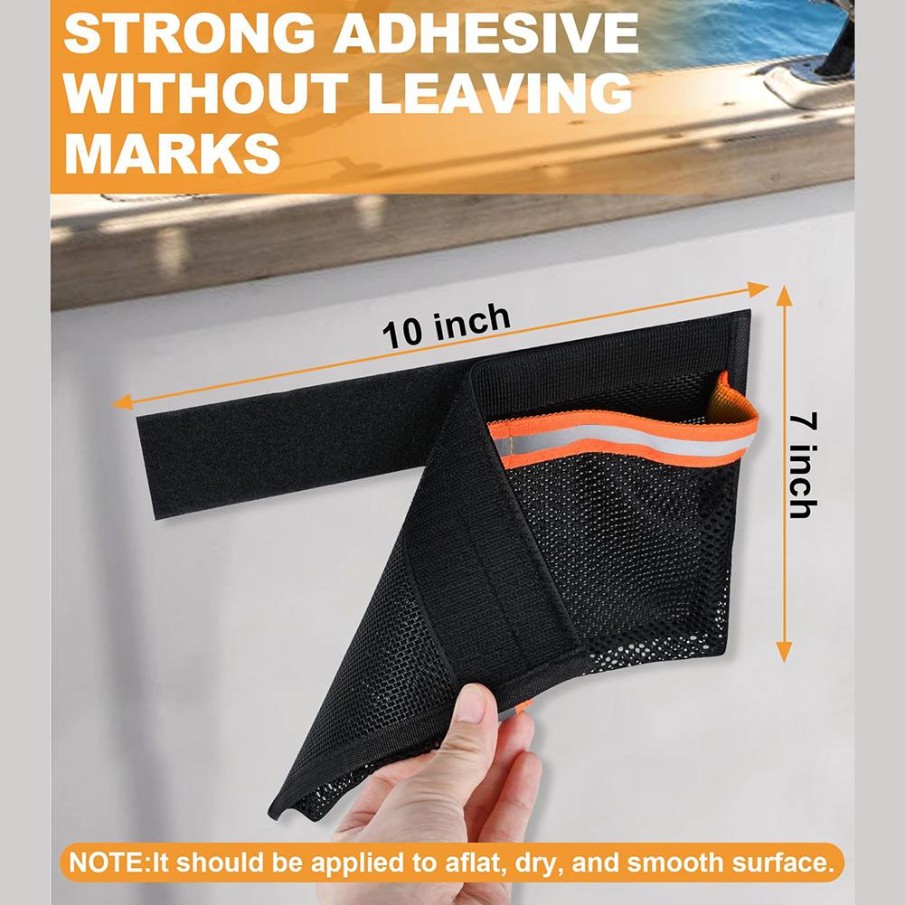 10in 7in Boat Storage Organizer Easy Installation Storage Organizer Easy Installation Process Maximizes Storage Space