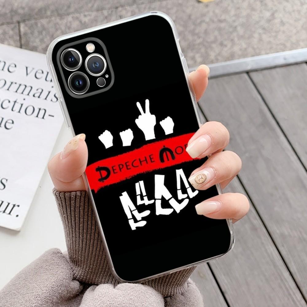 Rock Band Depeches Modes Phone Case Silicone Soft for Iphone 15 14 13 12 11 Pro Mini XS MAX 8 7 6 Plus X XS XR Cover