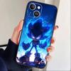 Hedgehog Knuckles Phone Case For iPhone 17 16 15 14 13 12 Max Plus Silicone Black Cover