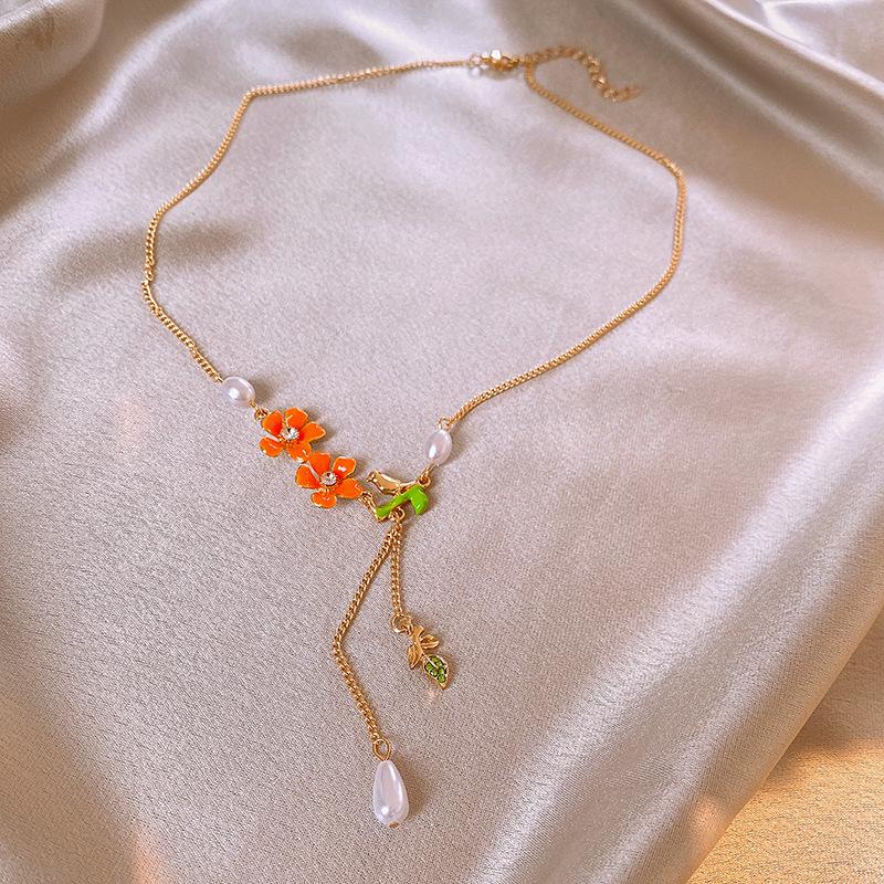 Collana con Perline per Clavicola Resort Bohemien - Accessorio di Moda di Lusso Leggero di Alta Gamma