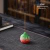 Lychee Resin Incense Holder, Sandalwood Burner, Ceramic Home Decoration