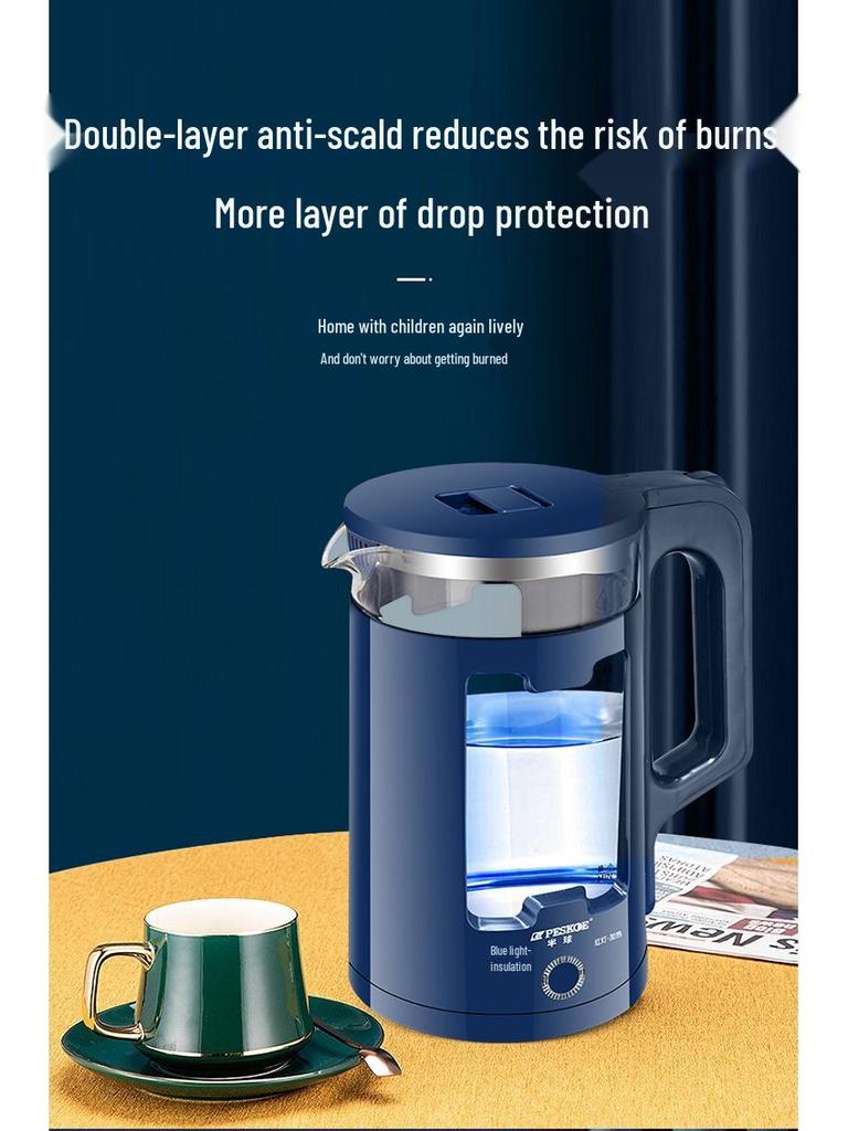 Hemisphere Electric Kettle: Automatic Temperature Control Kettle for Home Use