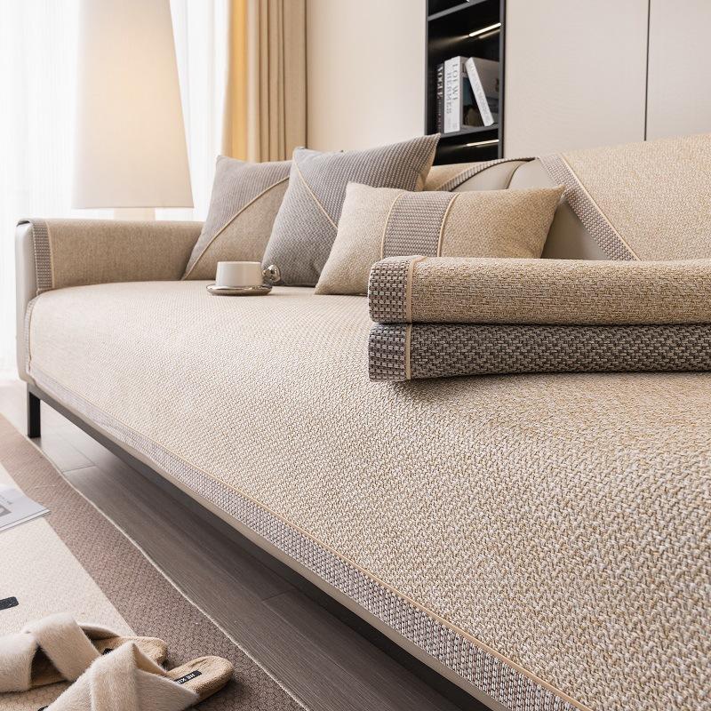 Sofa Cushion Cotton And Linen Four Seasons Universal Non-slip Sofa Cover Full Cover Sofa Towel