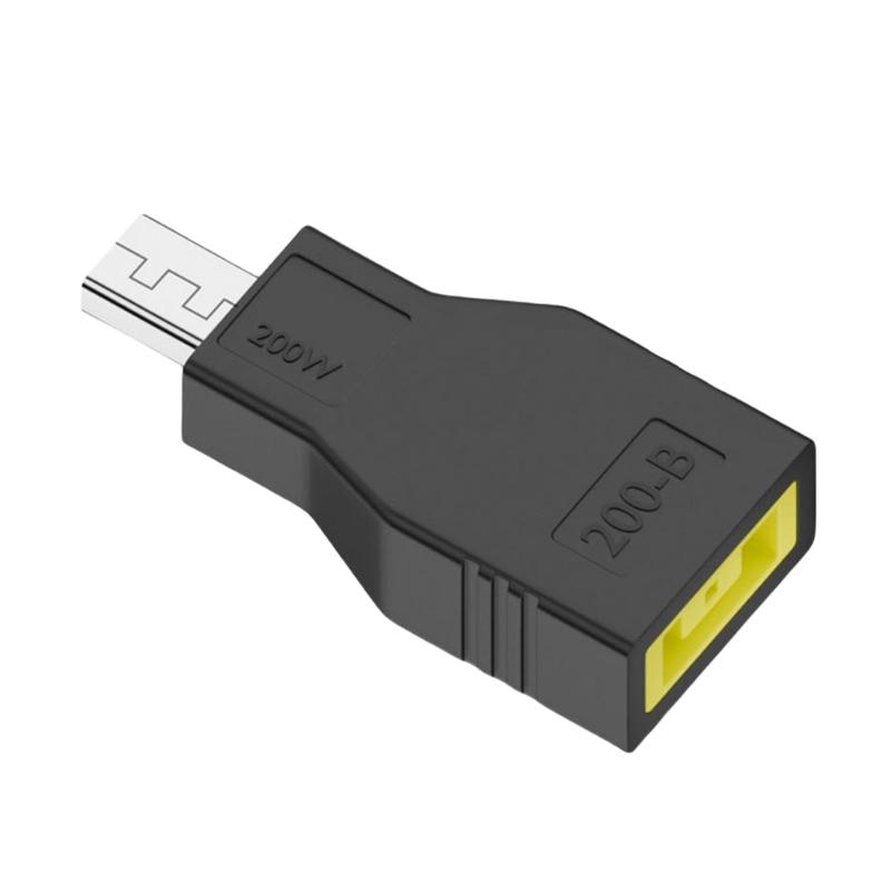 

Portable DCs to 4.5mm 7.4mm 6006 5525 Square Port Adapter 180-220W High Power for ROG Laptops and Fast Charging