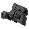 CYMA CY-M015 LMT Tactical Rear Sight, Compatible with 20mm Rails, Full Metal Replica, Zero & Peep Switchable, Black