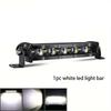 Super Bright LED Light Bar Offroad 8" 12V 24V Spotlight Barra LED Work Light for Lada Truck 4x4 SUV ATV Car Driving Fog Light