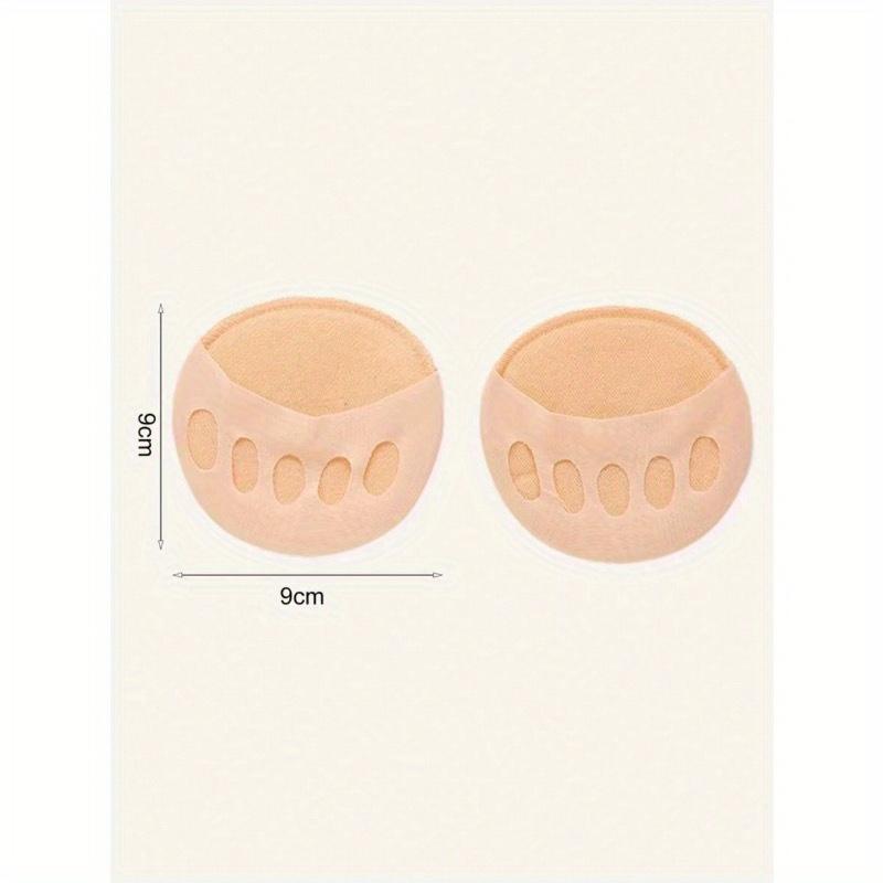 2pcs Women's Metatarsal Pads, Suitable For High Heels & Flats, Absorb Impact, Toe Cushions