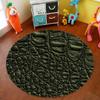 Marble Quicksand Round Carpet Living Room Office Chair Mat Computer Desk Mat Bedroom Decorative Mat Bedroom Coffee Table Mat