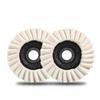 Wool Polishing Wheel for Angle Grinder, Premium Felt Buffing Pad, High Density Disc for Marble Stone Metal Stainless Steel