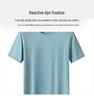 Men's Short Sleeve Ice Silk Crew Neck T-shirt - Custom Logo, Loose Fit, Trendy Casual Wear