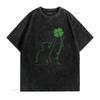 St Patricks Day Cat You Are My Lucky Charm Shamrock Clover T Shirt Vintage Washed Designer Clothes Stylish Casual Breathable