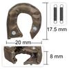 Turbo heat shield TITANIUM T2/T3/T4/T6 turbo blanket for Any T2/T3/T4/T6 TurboCharger barrier 1,800 degree