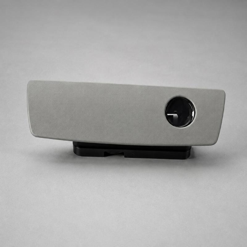 5JM55ZJ8AC ABS Glove Box Handle with Textured Finish, Clip-In Installation for 2007-2010 Passenger-Side Application