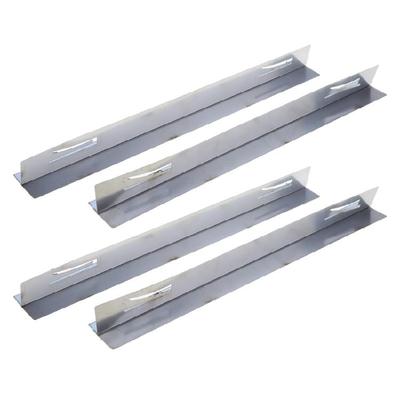 1 Set Stove Gaps Covers Stainless Steel 13.8-27.5Inch Adjustable Heat Resistant