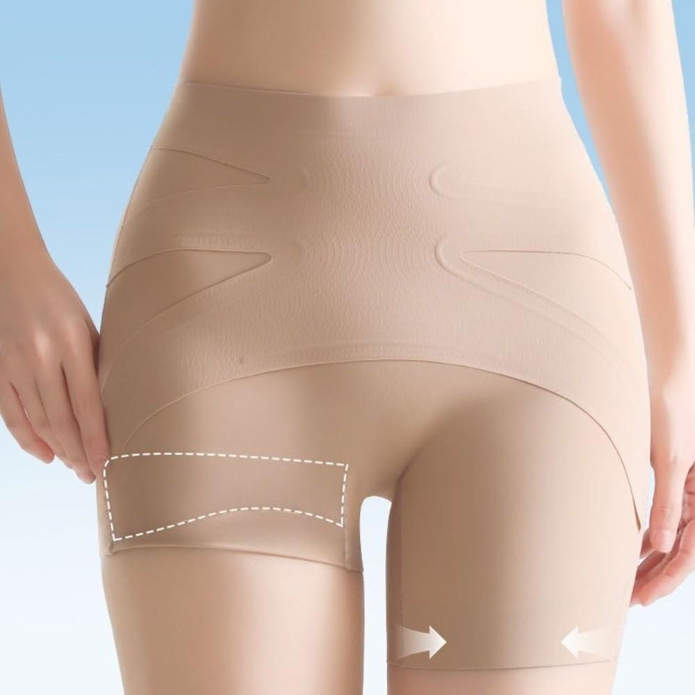 Mid Waist Postpartum Body Shaper Belly Contracting Seamless Shapers Tummy Control Underwear  Women