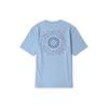 Li Ning T Shirts Men's Mist Blue Crew Neck Moderate Straight Fit AHSR395-4