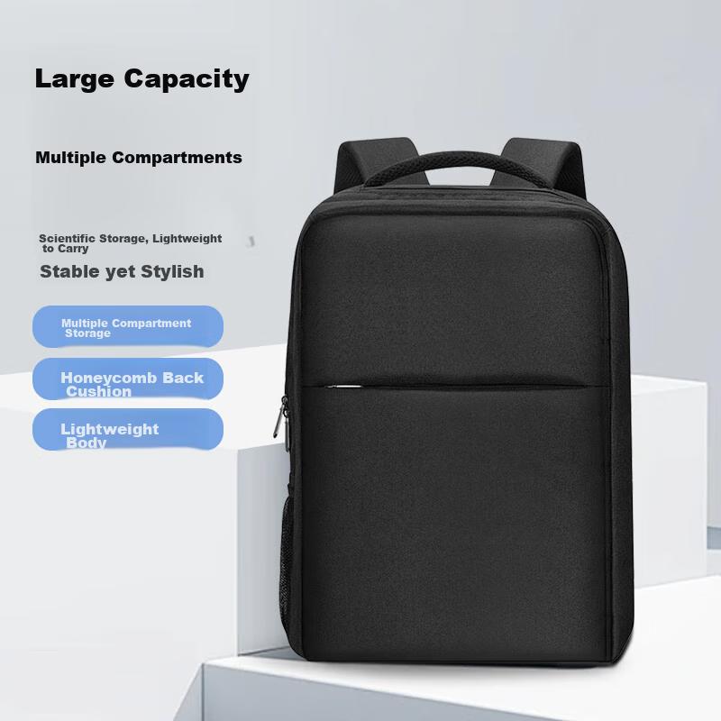 Biyoumei Laptop Backpack, Business Travel Backpack, 16-Inch Capacity, Suitable for Lenovo, ASUS, Dell