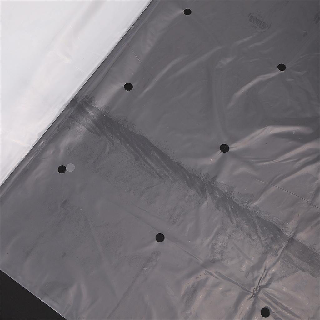 Transparent Perforated Film Garden Plant Flower Seed Protection Cover Breathable Greenhouse Weed Control Pre-Punched Hole Film