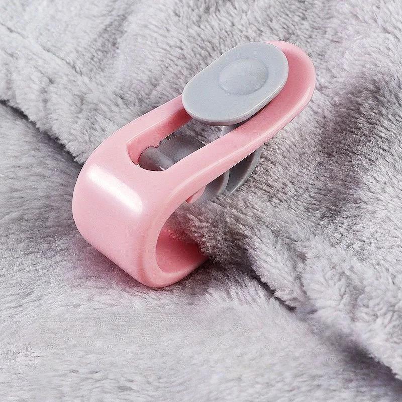 Laundry Tongs Holder Beach Towel Clips Clothes Hanger Stand Anti-run Blanket Mattress Household Products Anti-slip Fixed Buckle