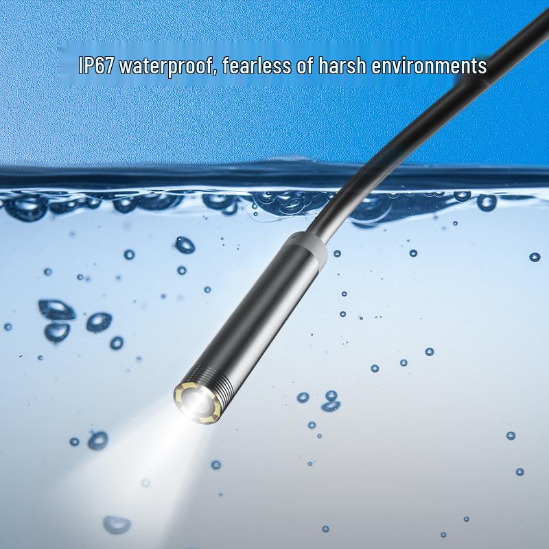 HD Industrial Endoscope Camera for Sewer and Automotive Inspection