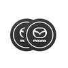2Pcs Car Water Cup Mat Rubber Anti Noise Coaster For Mazda 2 3 6 5 Atenza CX3 CX5 MX5 CX7 Axela CX30 CX90 CX60 CX50 MX30 CX9 RX8
