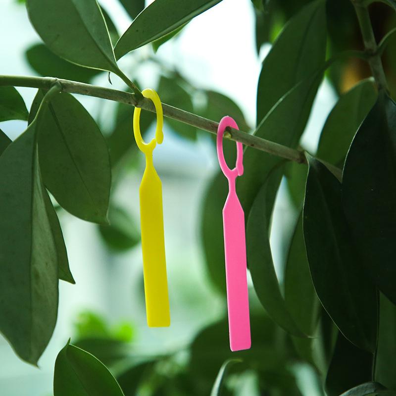 100 Stück Wiederverwendbare Wasserdichte Pflanzenetiketten - Kunststoff-Gartenmarkierer für Blumen, Gemüse & Gewächshausgebrauch
