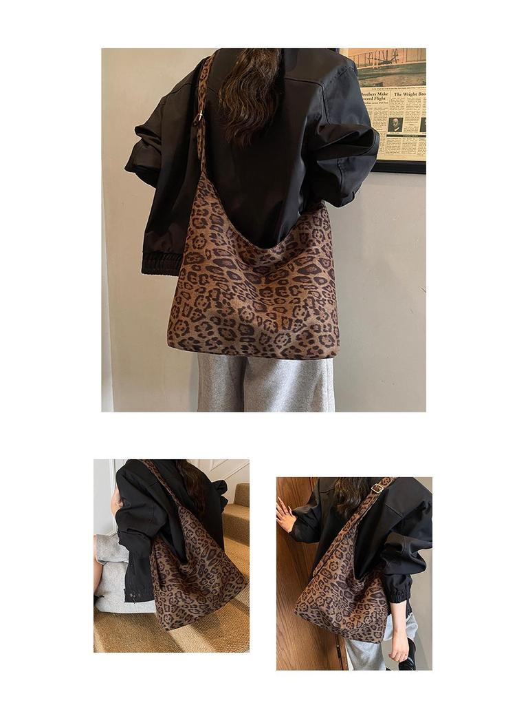 Sueded 2026 Retro Women's Tote: Large-Capacity Commuter Shoulder Bag