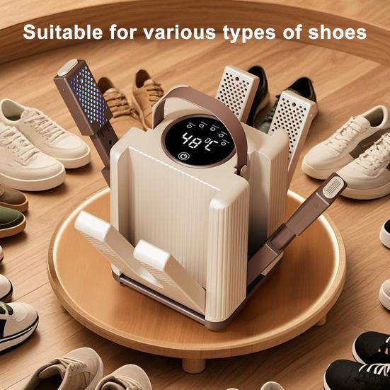 Intelligent Shoe Dryer with Timer & Constant Temperature Multi-Function Shoe Deodorizer Rapid Drying & Odor Removal Shoe Drying Machine for Home Use