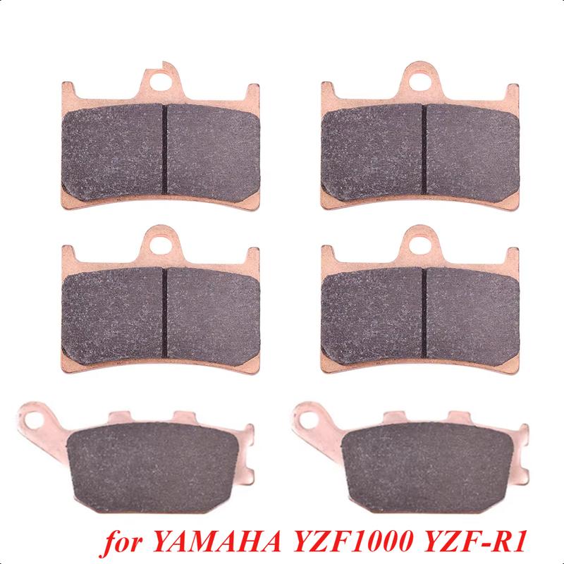 Front Rear Brake Pads For YAMAHA YZF1000 YZF-R1 YZF 1000 R1 MT-09 900 SP MT09 Sport Tracker Street Rally Tracer GT