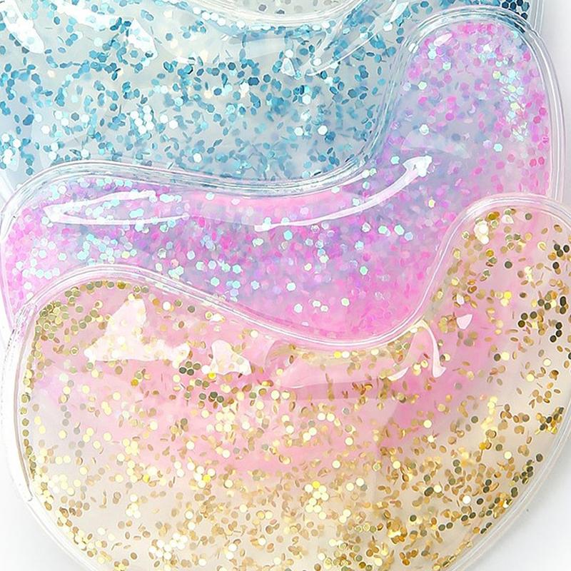 Gel Eye Bag Patch Reusable Gel Eye Ice Pack  Cold Eye Patches Reusable Gel Eye Cooler Heater Patches Relieves Puffiness