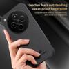 Leather Case for Oppo Find X8s+ Plus 5G Car Magnetic Holder Wireless Charging Silicone Hard Phone Cover OppoFindX8s+Plus PLB110
