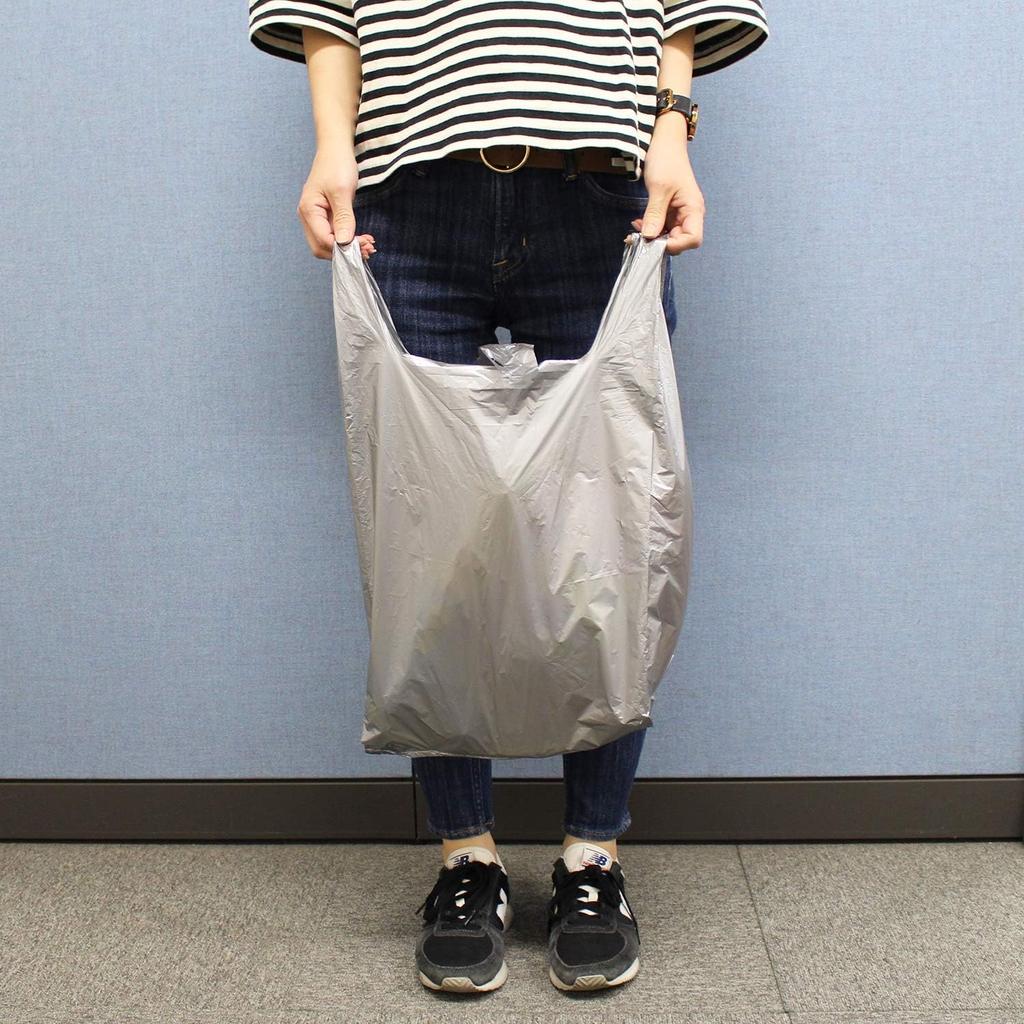 Household Japan Silver Shopping 100 Set of 55 x 30 x West Japan East Japan 45 Bags, count, 2, Approx. 0.002cm (per bag), No. 45, No. Size, TC-45