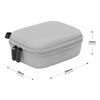 Intelligent Internal Compartment Organizers Bag for Action 6 Cameras Waterproof PU Material Portable