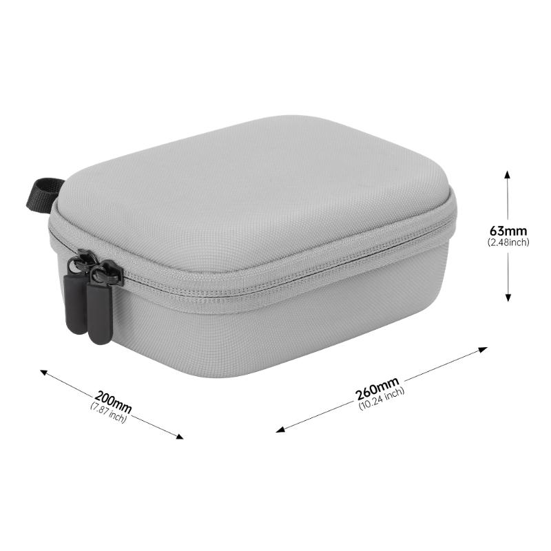 Intelligent Internal Compartment Organizers Bag for Action 6 Cameras Waterproof PU Material Portable