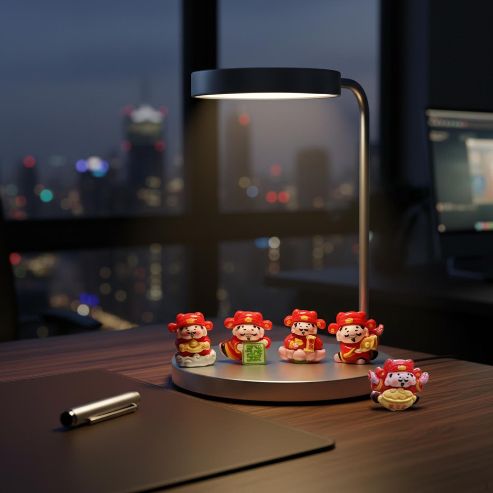 

7Pcs Mini Figurines, Resin Model Gifts, Bookshelf Figures Decoration, Computer Decors