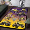 Monster Jam Truck Game Carpet for Living Room Bedroom Rug Kitchen Kids Door Unslip Floor Mat Birthday gift photography props Rug