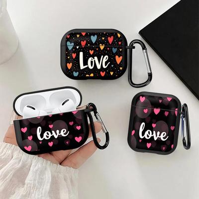 Case For Airpods Pro3 3 4 1 Pro2 Pro 2 Earphone Cases Cover Color Heart Love