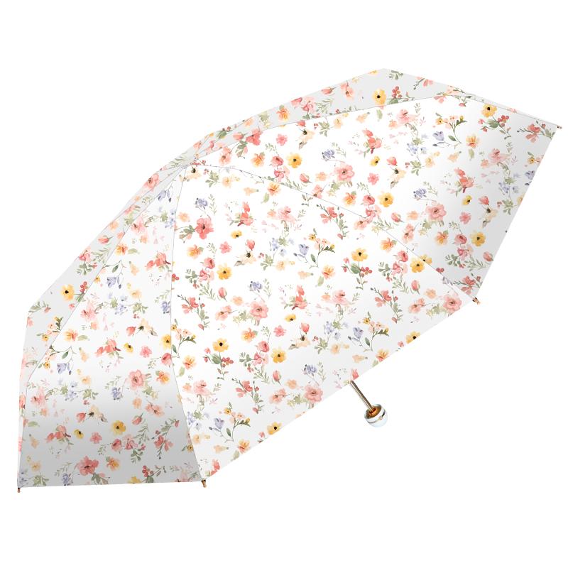 Hongye Floral 5-Fold Mini UV Umbrella