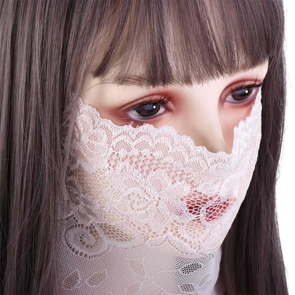 Sports Scarf Solid Color Cycling Sun UV Protection Neck Scarf Face Cover Lace Mask Face Scarves