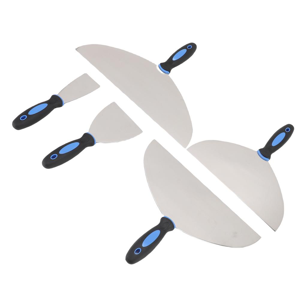 5Pcs Putty Cutter Set Stainless Steel Taping Cutter Set for Construction Site Home Decoration 2 4