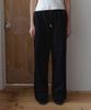 LAMINEZ Dual Line Cotton Pants - Black