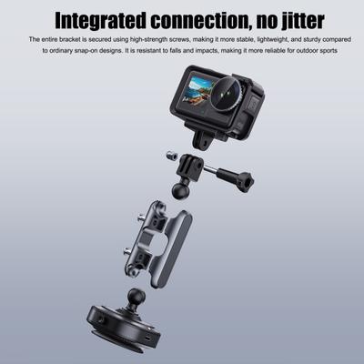 Action Kamera Saugnapfhalterung für GoPro für Insta360 für DJI 360 Grad Verstellbare Auto Windschutzscheibenhalterung Faltbarer Sportkamera Halter