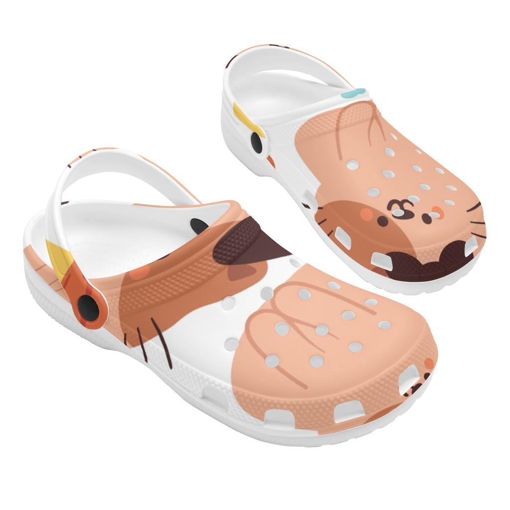 Colorful Pattern EVA Clogs Adult Unisex Lightweight Soft Slip On Casual Shoes Soft Sole Summer Sandals Summer Daily Wear