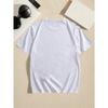 European sizes Plus Size Men's T-Shirt with "Wife's Last Nerve" Graphic Print - Casual Crew Neck Cotton Tee with Slight Stretch
